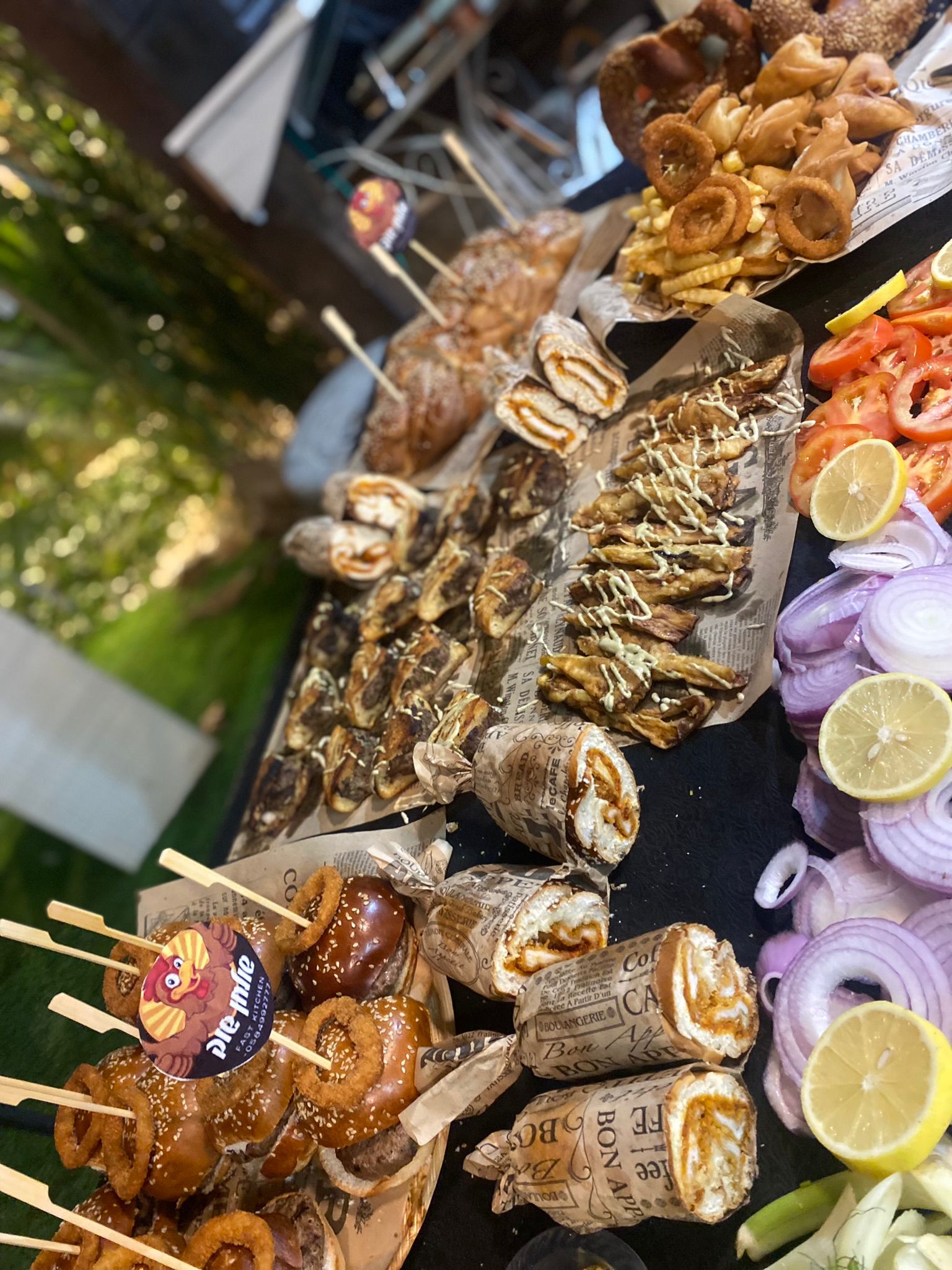 שולחן שוק בבאר שבע של Meat Catering