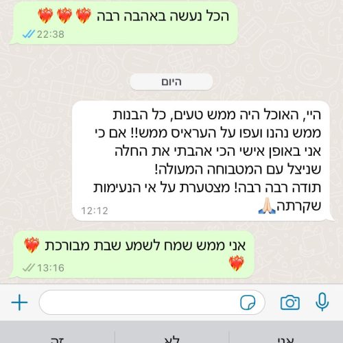 לקוח מרוצה שולחן שוק